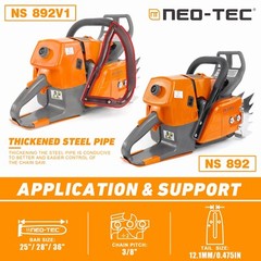 92cc Chainsaw Gas Power Head Compatible with MS660 066 G660 Milling Tree No Bar