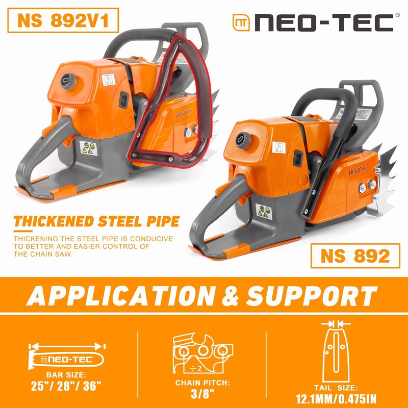 92cc Gasoline ChainSaw Compatible with MS660 066 G660 With 28'' Bar/Chain Combo gallery