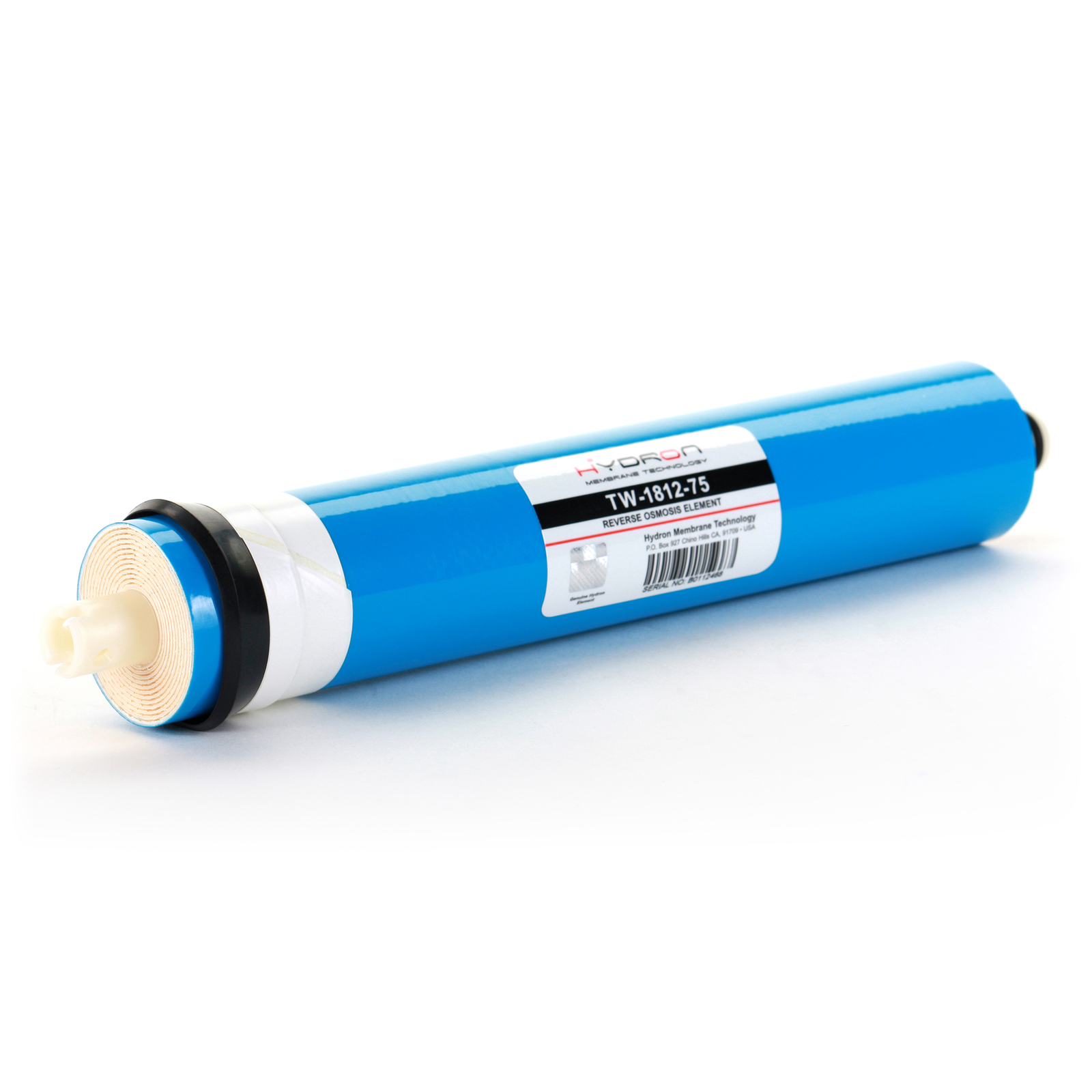 Hydron TW-1812-75 TFC DI Reverse Osmosis Membrane 75 GPD, Fits Standard RO Unit gallery