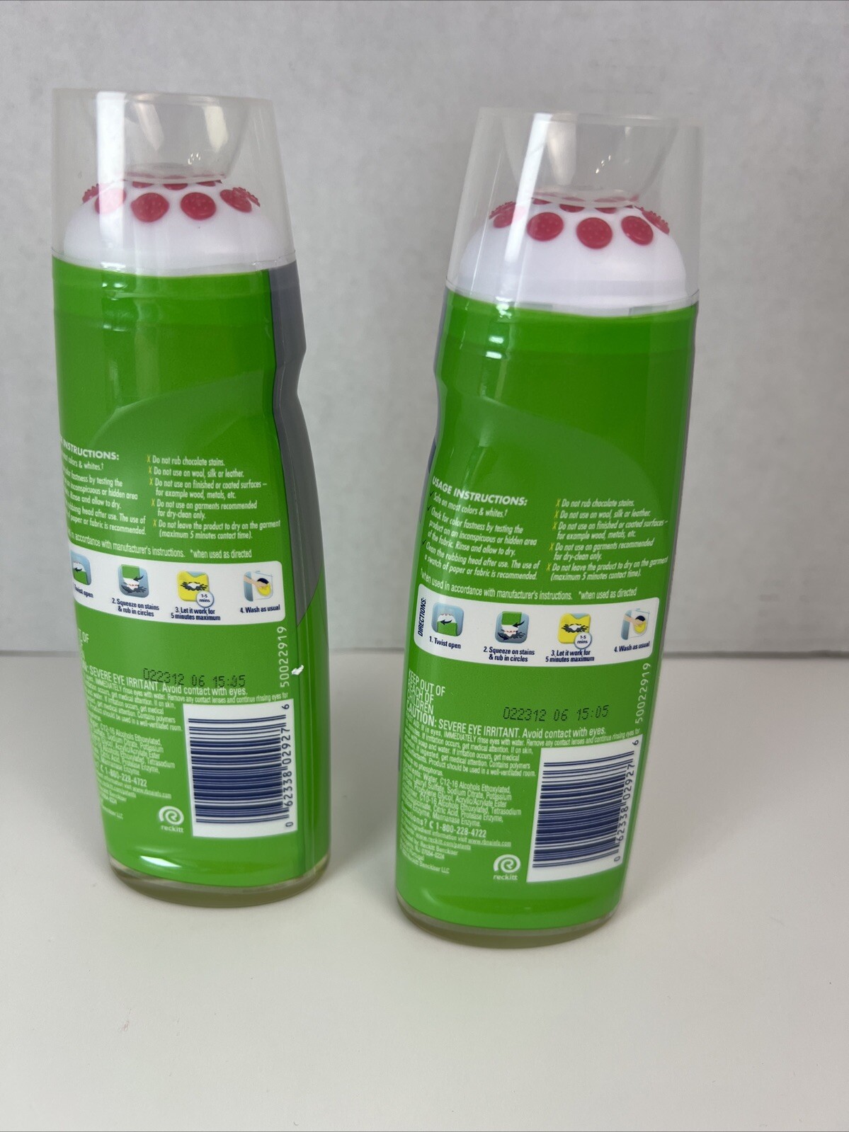 (2) Spray n Wash Max Laundry Stain Remover Gel Stick, Easy To Use, Scrub Top gallery