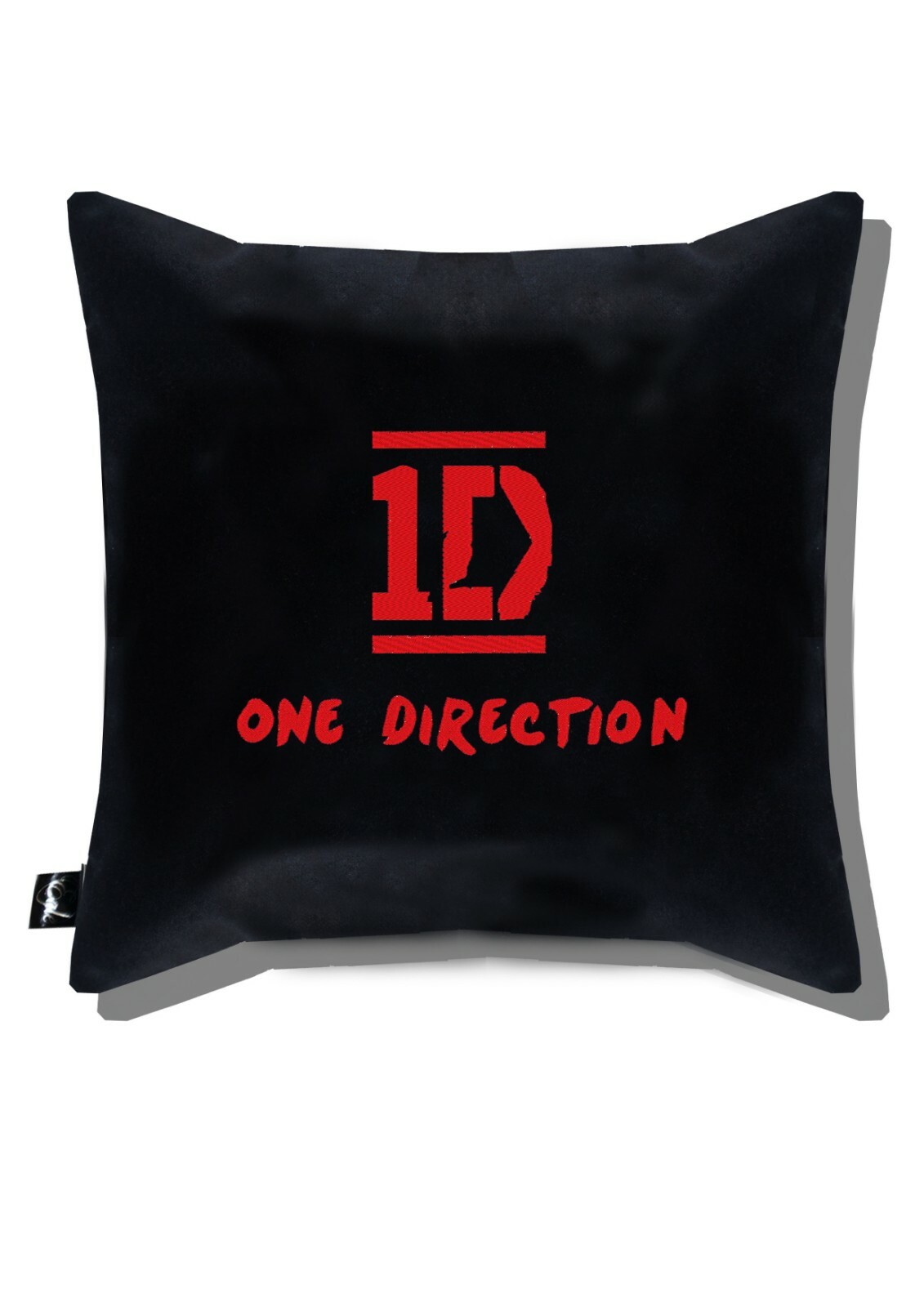 ONE DIRECTION embroidered black Pillow Case Personalized Cover Sofa15,75x15,75in gallery
