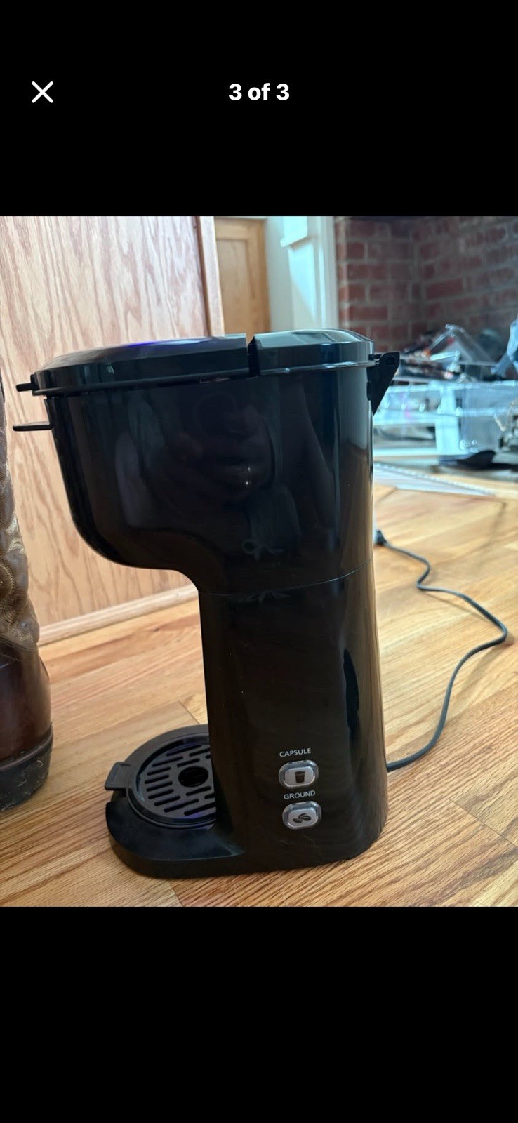 Nespresso Compatible Pod & Ground Coffee Maker 10 Bar Digital Espresso Machine gallery