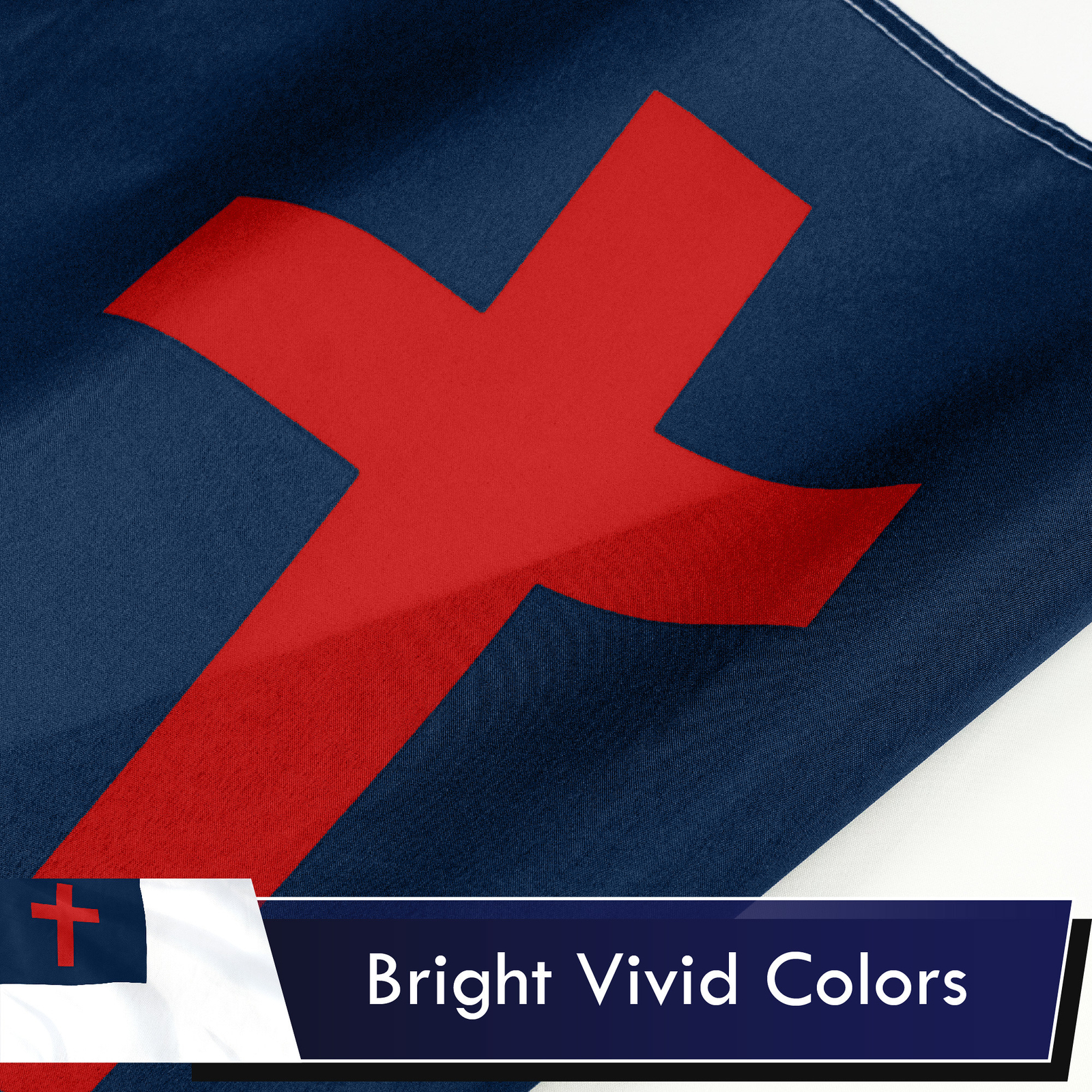 Christian Religious Flag Polyester 3x5 ft In Door and Out Door gallery