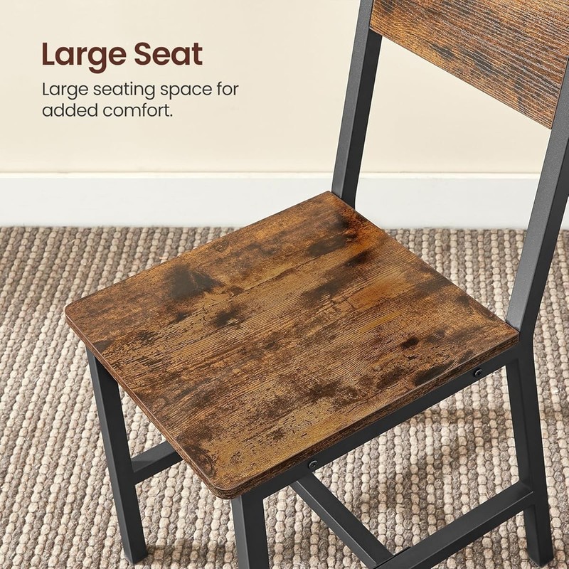 Folding Laptop Mobile Standing Desk with Wheels Height Adjustable Rustic Brown gallery