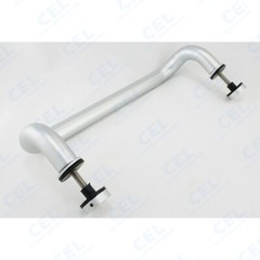 CEL 10″ Solid Aluminum Straight Singled-Side Offset Pull Handles for Entry Door