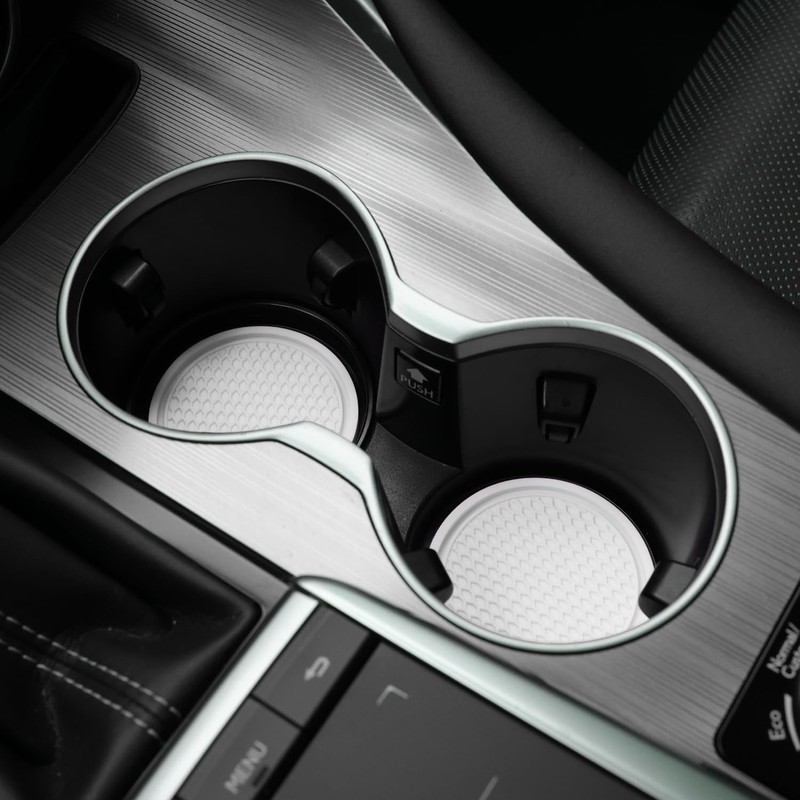 Car Cup Coaster, 4PCS Universal Non-Slip Cup Holders Embedded in Ornaments Co... gallery