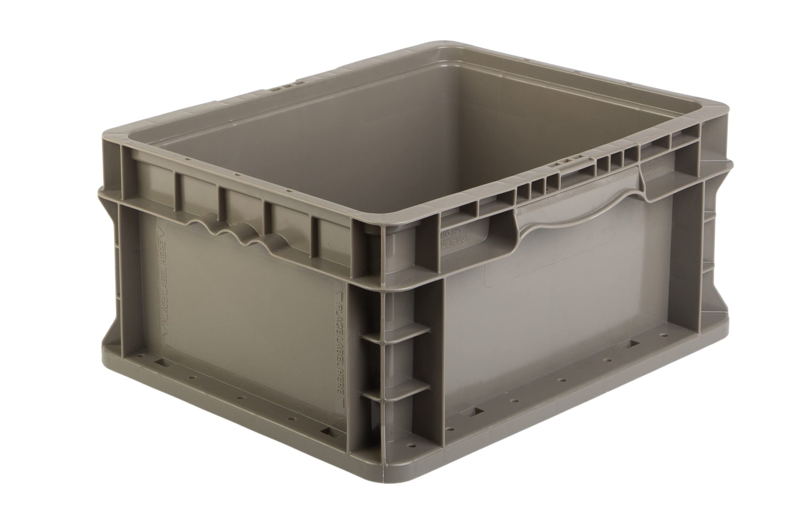 Hudson Exchange 12 x 15 x 7.5" Straight Wall Handled Storage Container Tote gallery