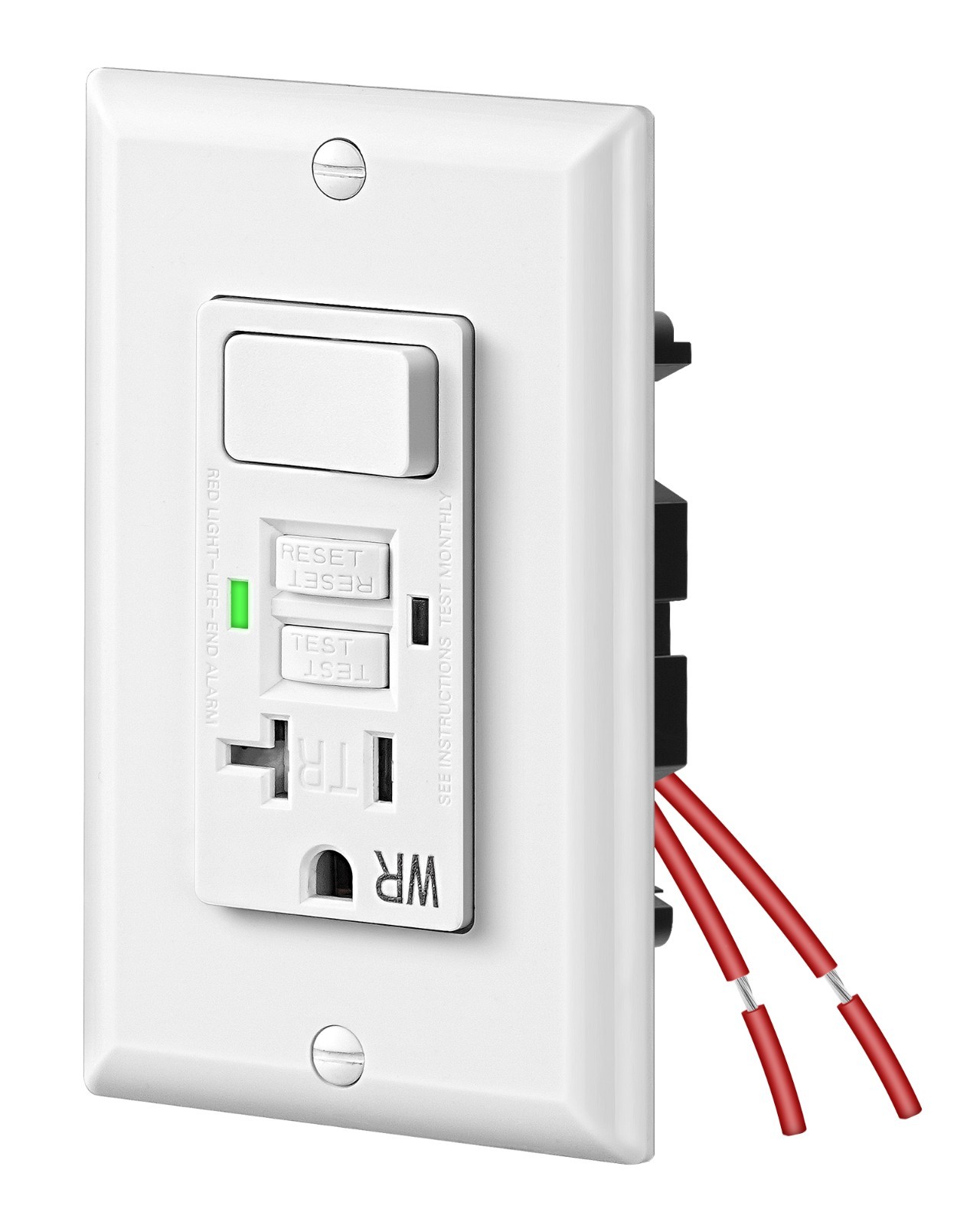DEWENWILS 20A GFCI Switch Outlet Combo, 20 Amp GFCI Outlet, Weather Resistant gallery