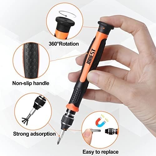 24Pcs Small Precision Screwdriver Set with Torx T5 T6 T8 T9, Y00, Star P5, Mini. gallery