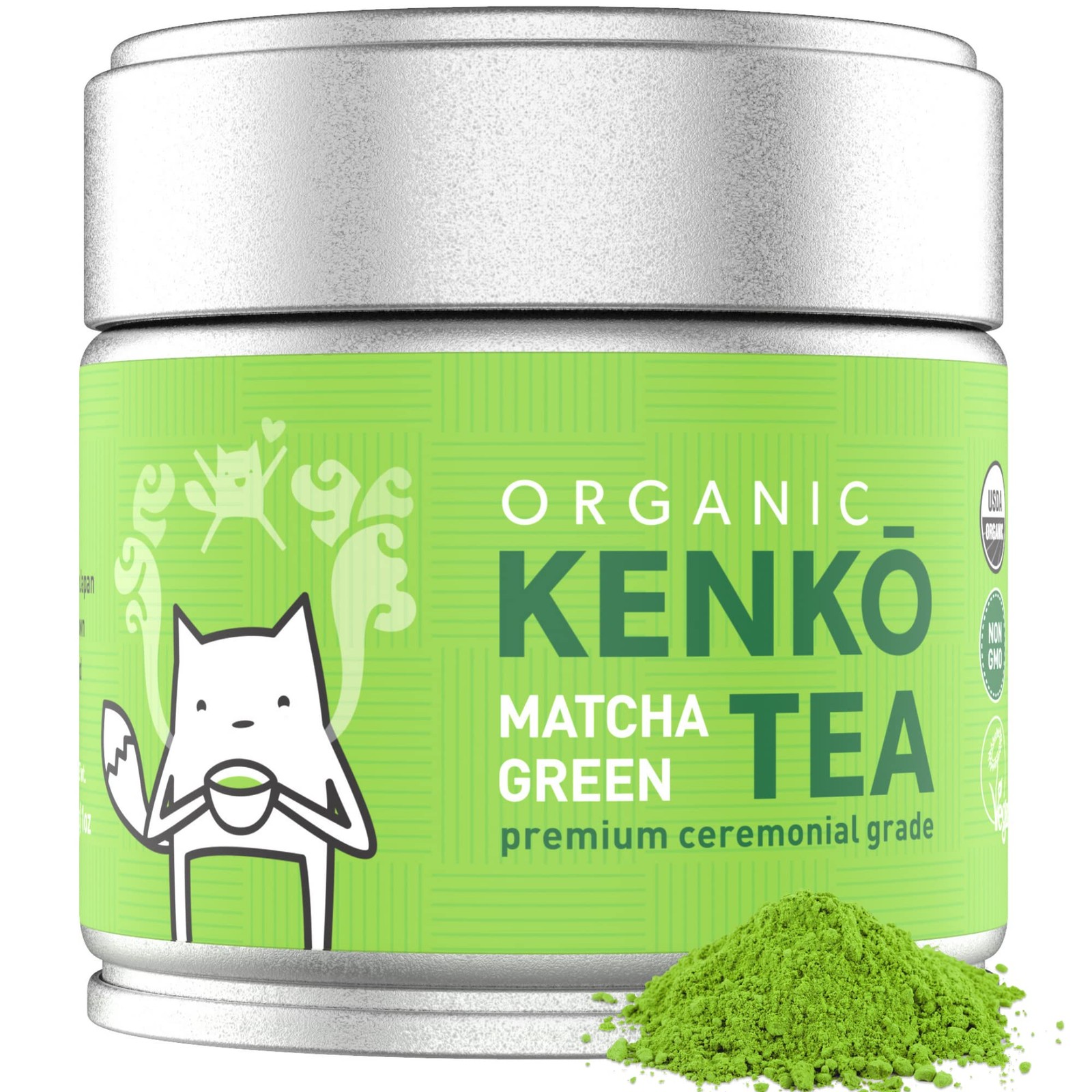 KENKO Matcha Green Tea Powder [USDA Organic] Highest Ceremonial Grade, Authen... gallery
