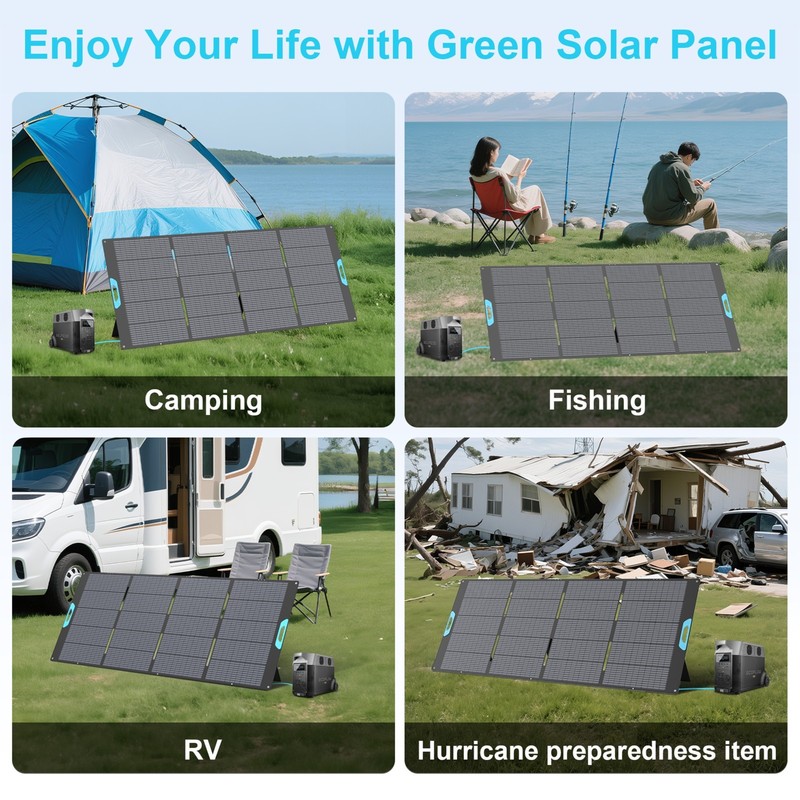 E-POWO 400W Solar Panel Kit Self-supporting Waterproof IP67 High Efficiency gallery