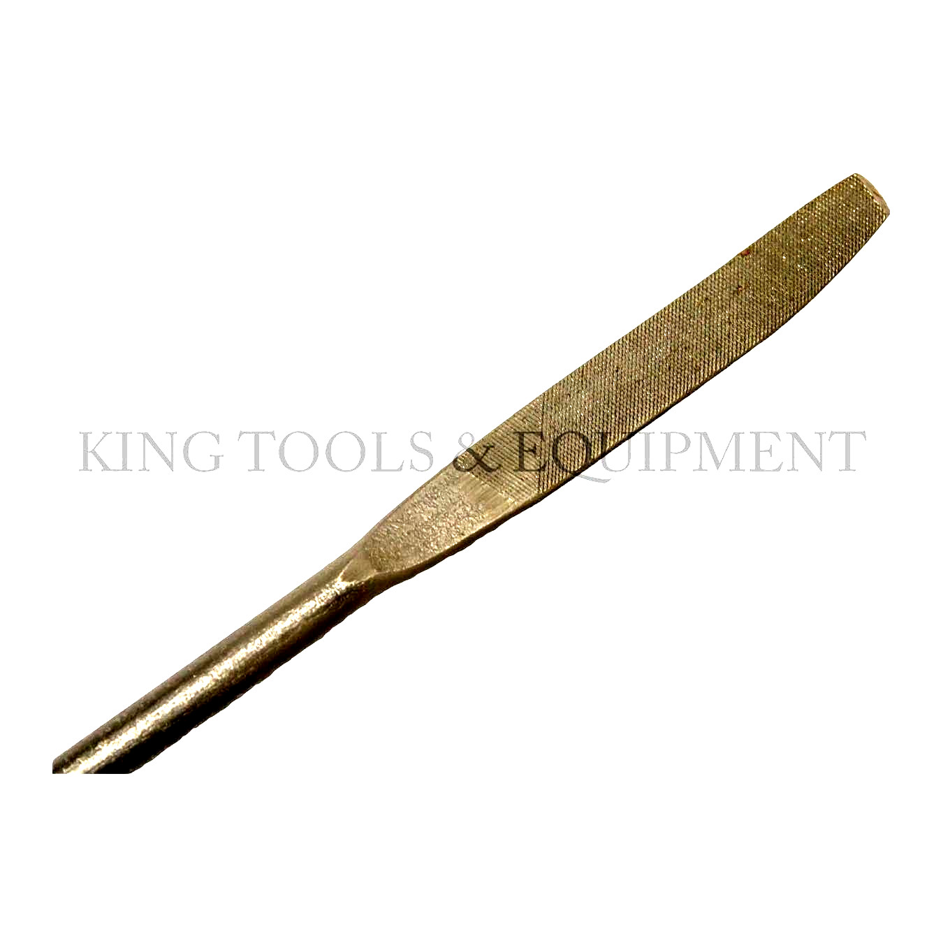 New KING 10pc Assorted Smooth Cut RIFFLER FILES, American Double Cut, Double End gallery