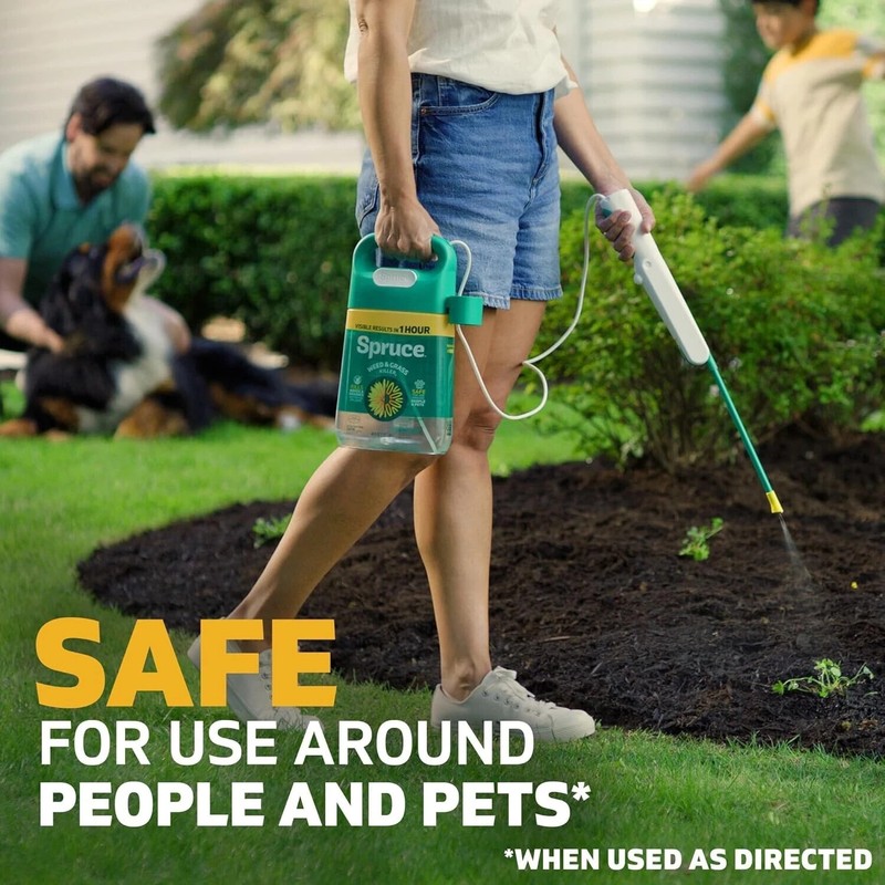 Spruce Snap & Spray Weed & Grass Killer Results in 1 Hour, 64OZ gallery
