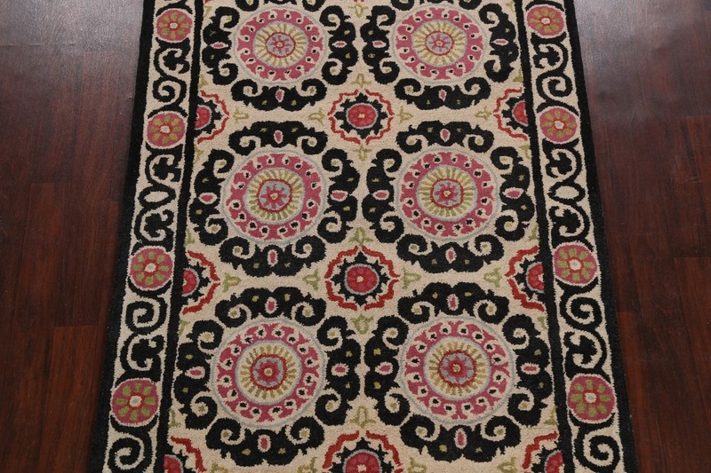 Geometric Transitional Oriental Area Rug Wool Hand-tufted Home Decor 5x8 Carpet gallery
