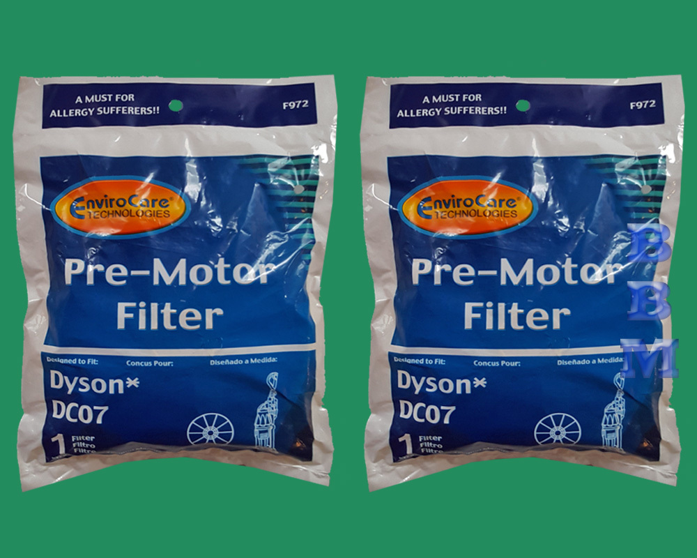 2 Dyson DC07 Pre Motor Allergy Vacuum Filter 904979-02 Model All Floors Animal gallery