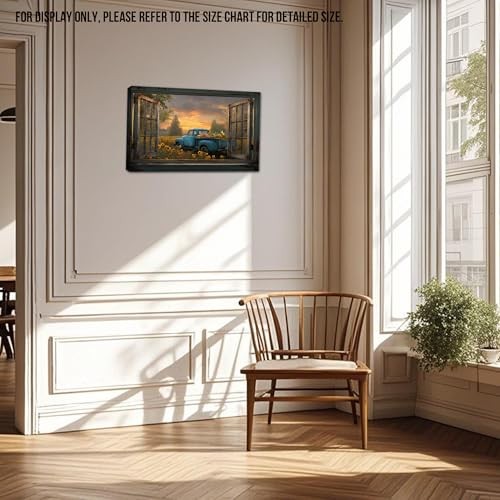 Farmhouse Window Canvas Wall Art, Open Rustic 18"L x 12"W Farmhouse Wall Art09 gallery