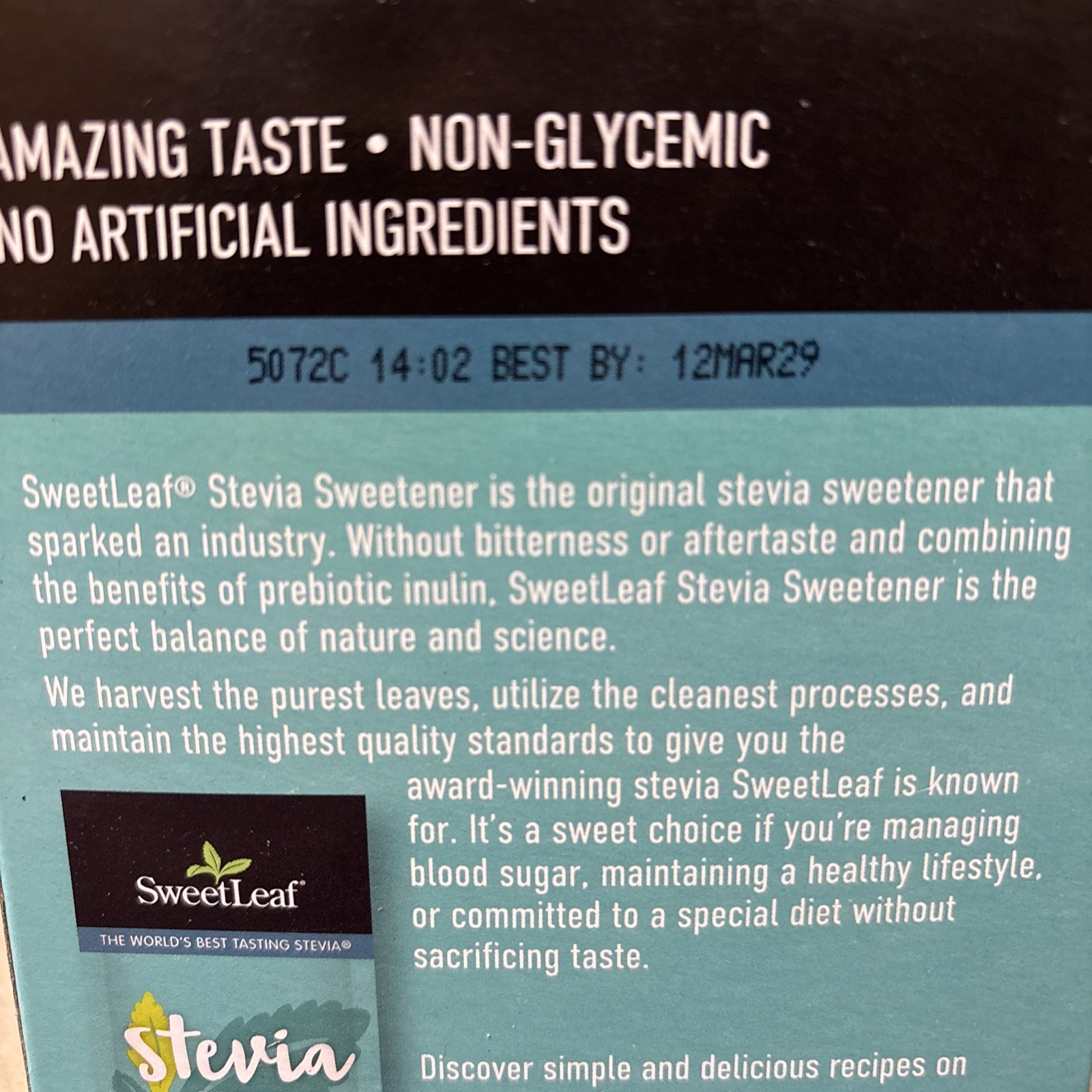 6-PACK Wisdom Natural SweetLeaf, Natural Stevia Sweetner, 70 Packets ea, BB 3/29 gallery