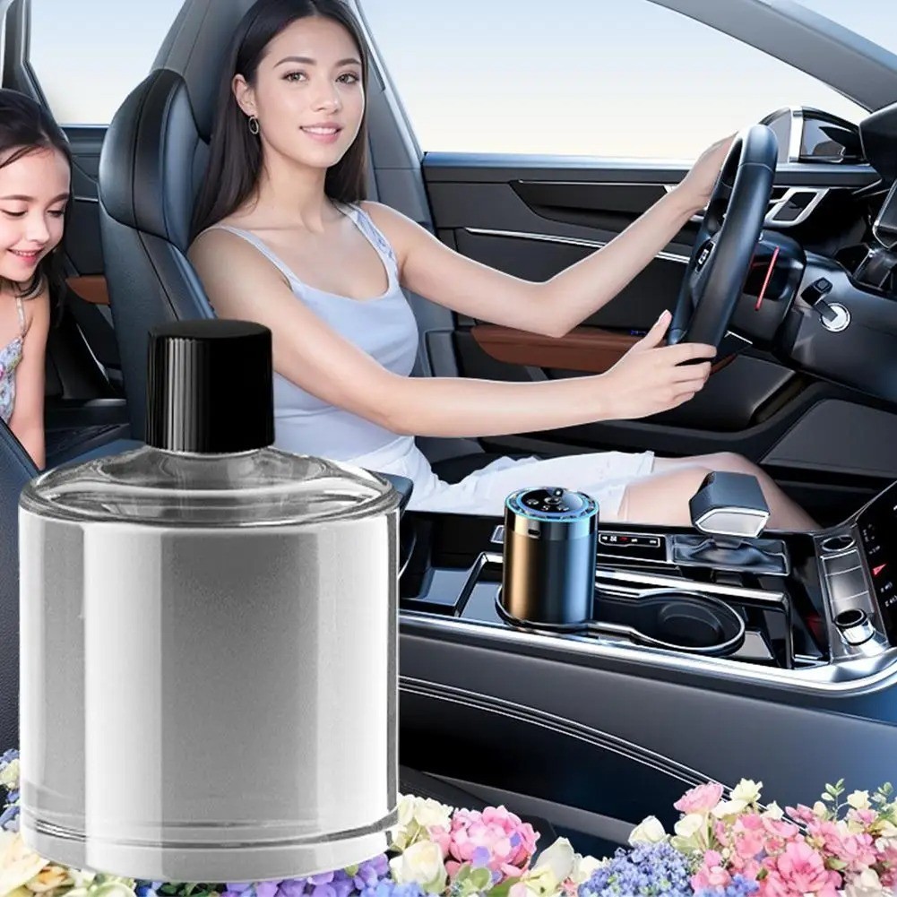 Car Diffuser Air Freshener Smart Car Fragrance With 50ml Cologne Oil Aroma Smell gallery