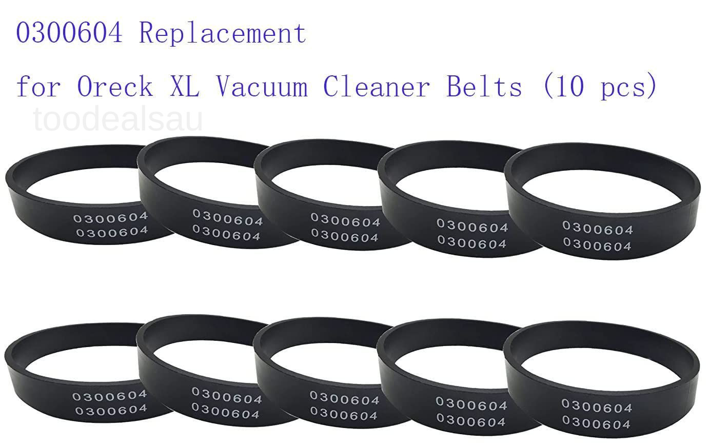 0300604 Replacement for Oreck XL Vacuum Cleaner Belts (10 pcs) Black gallery