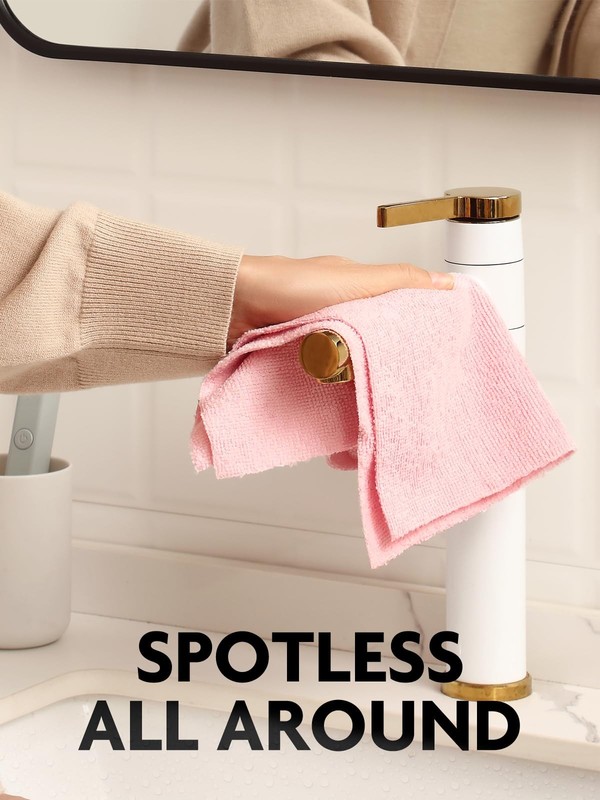 Microfiber Cleaning Cloth Roll -75 Pack, Tear Away Microfiber Towels, 12" x 1... gallery