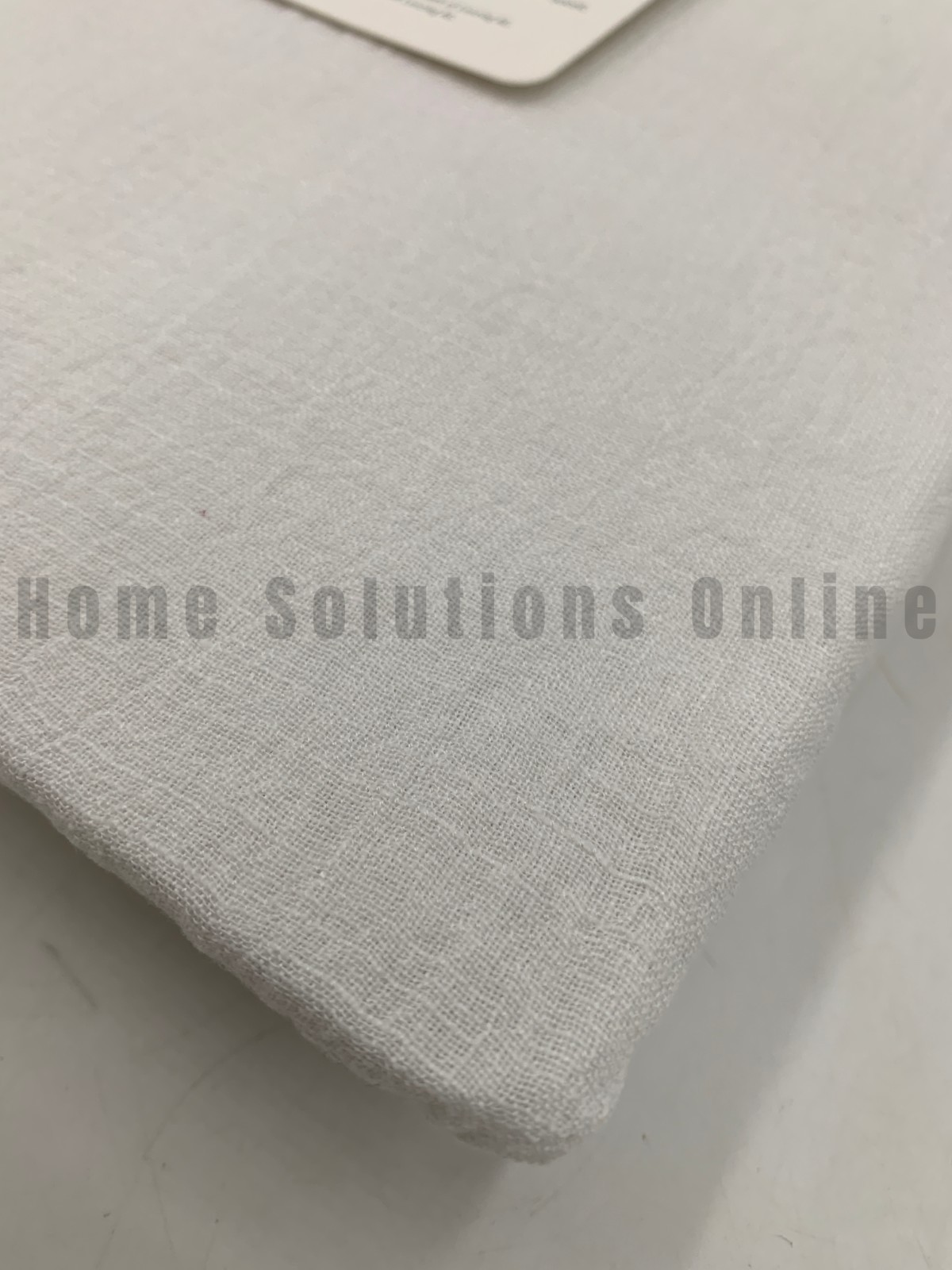 Pottery Barn Linen Tencel Lyocell Sheer Curtain White 108" #H103B gallery