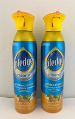 Pledge Antibac Multi Surface Cleaner CITRUS 9.7oz Ea, 2 PK – FREE SHIPPING!