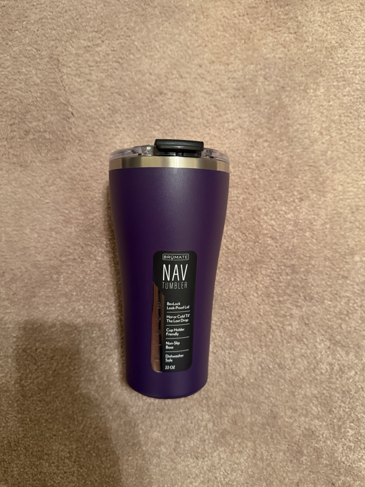 Brumate Amethyst 22oz Nav gallery