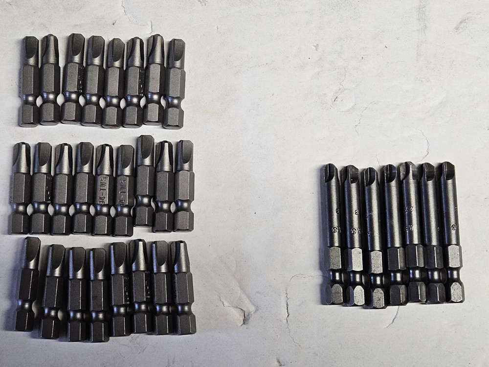 Mixed Lot Torq Set Aviation Insert Bits