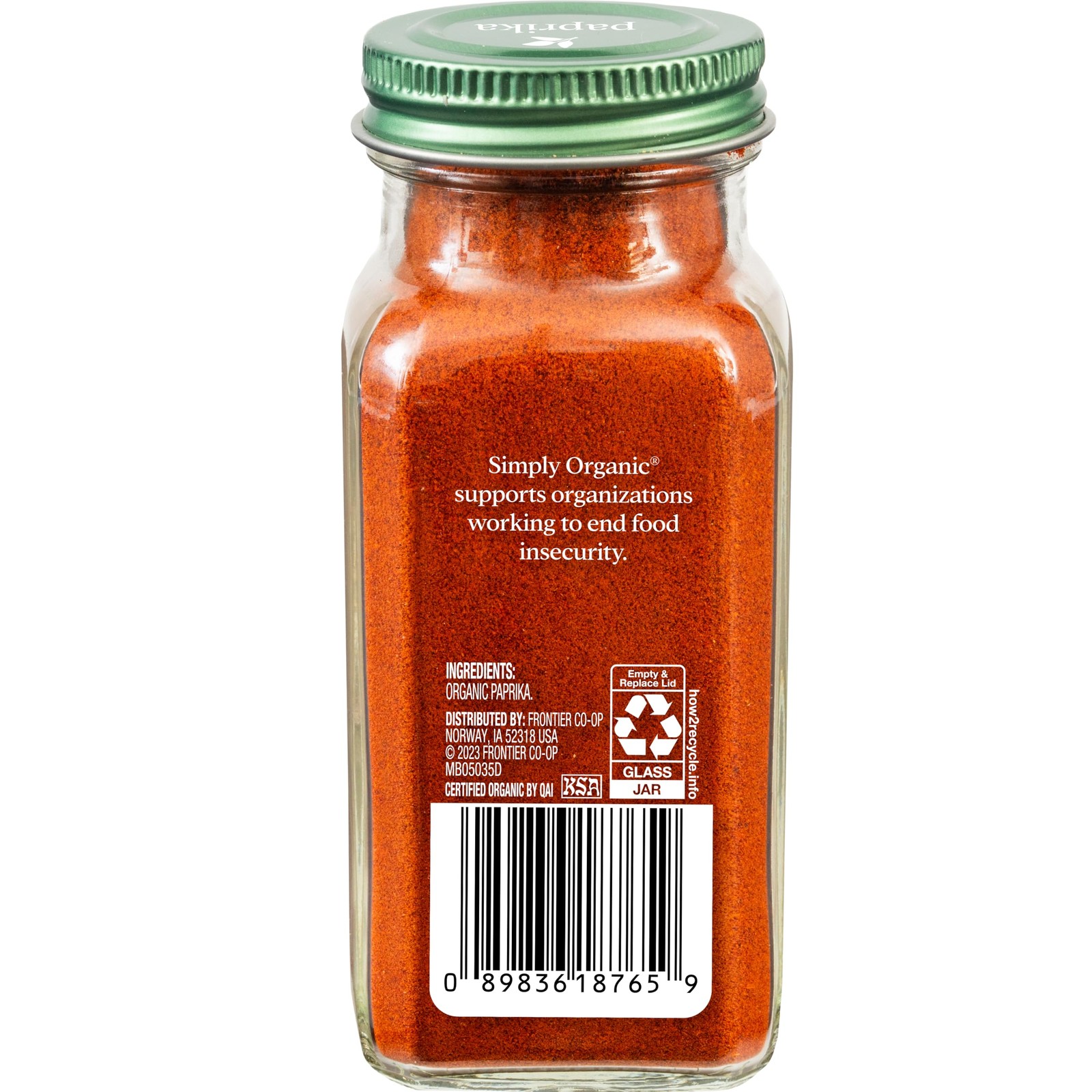 Simply Organic, Paprika Ground Certified 2.96 Ounce (Pack of 1), No Color gallery