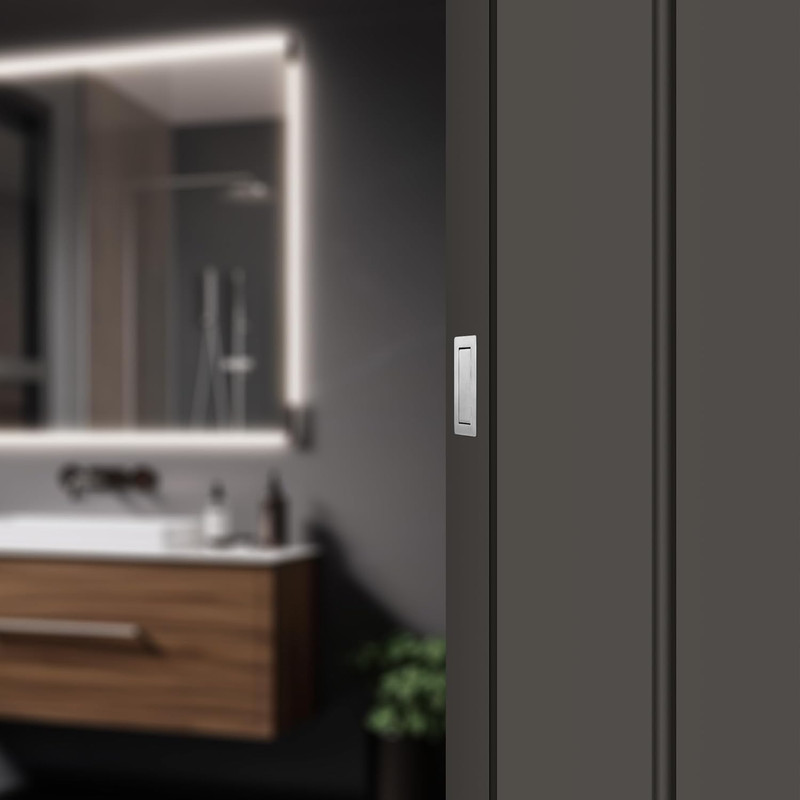 Pocket Door Pull Handle, Edge Pull, Stainless Steel Pocket Door Hardware gallery