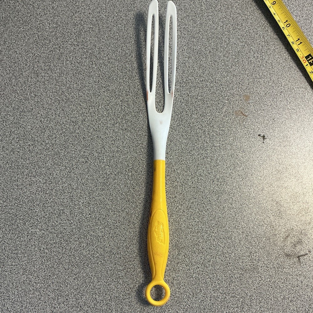 Swiffer Dusters Duster Handle Wand Yellow/White Hanging Loop 11in MPN 2132314865