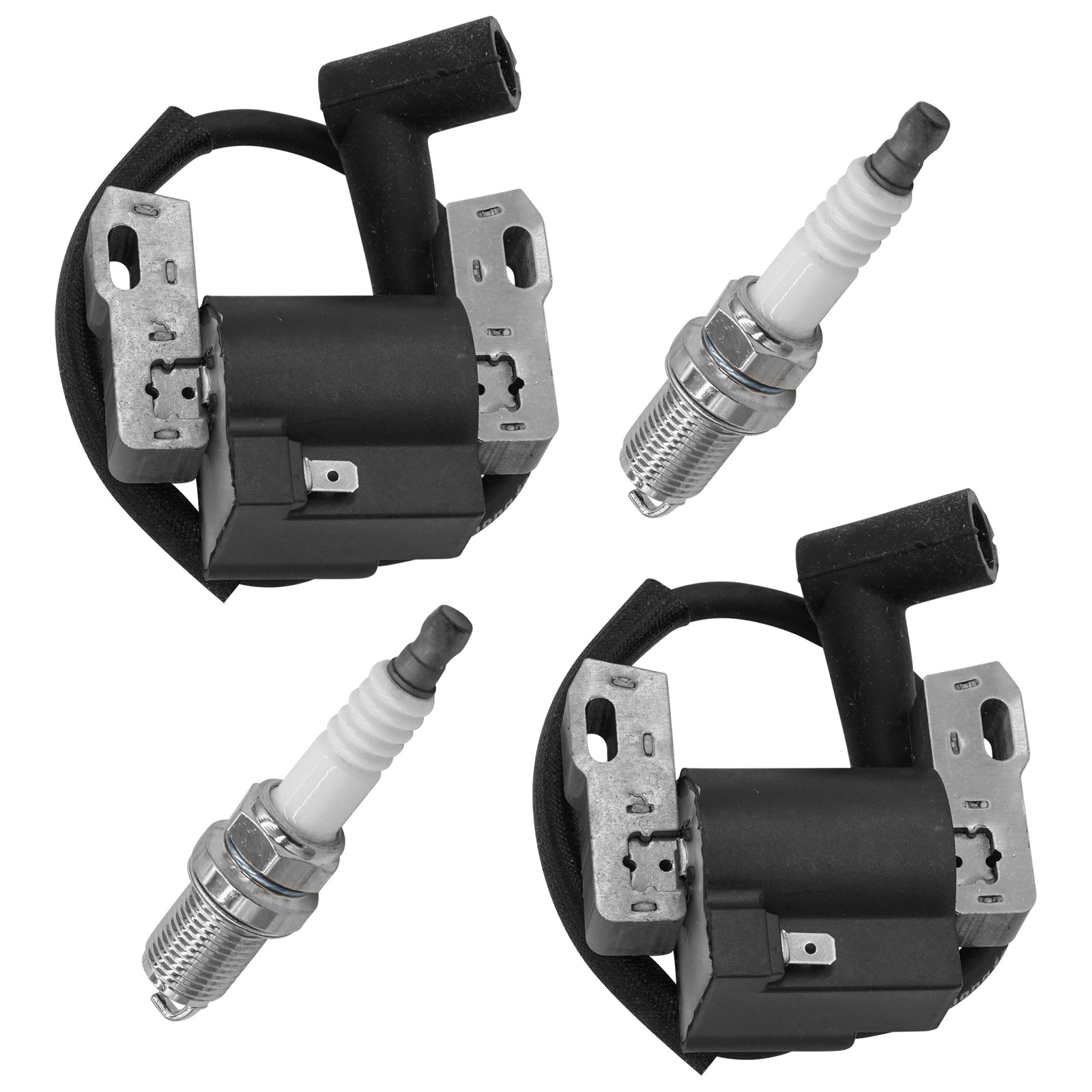 Ignition Coils with Spark Plug For John Deere E130 E140 E150 E160 E170 E180 gallery