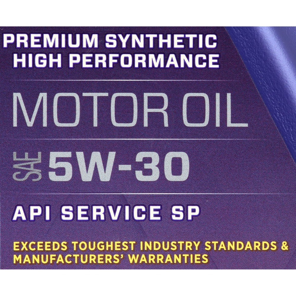 High Performance Motor Oil 5W-30, Premium Synthetic Motor Oil, 5 Quarts gallery
