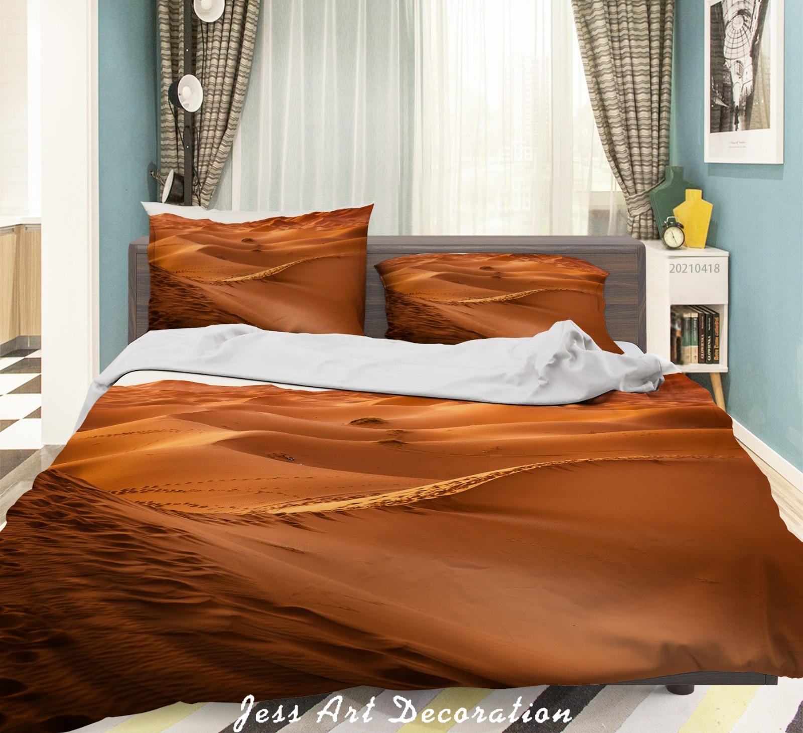 3D Desert Landscape Quilt Cover Set Bedding Sets Pillowcases gallery