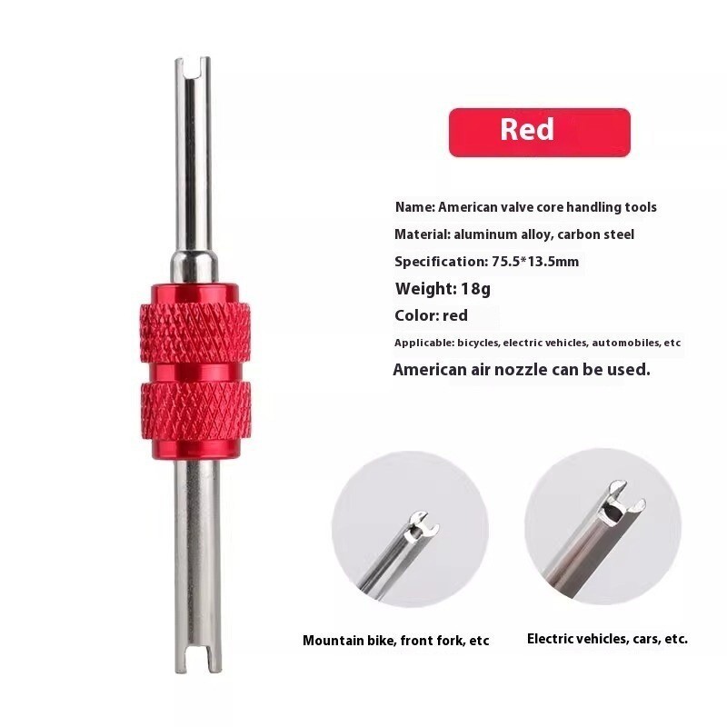 American-style Valve Core Removal Tool Tire Valve Key Wrench For Car Maintenance gallery