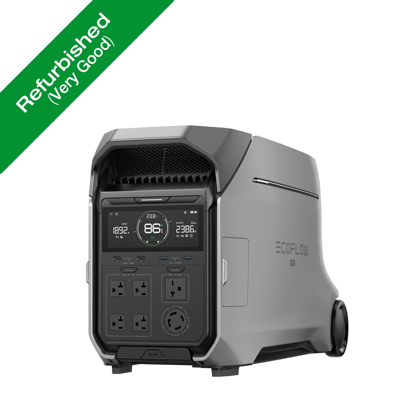 EcoFlow DELTA Pro 3 4000Wh Smart Power Station for Home Back-up Refurbished gallery