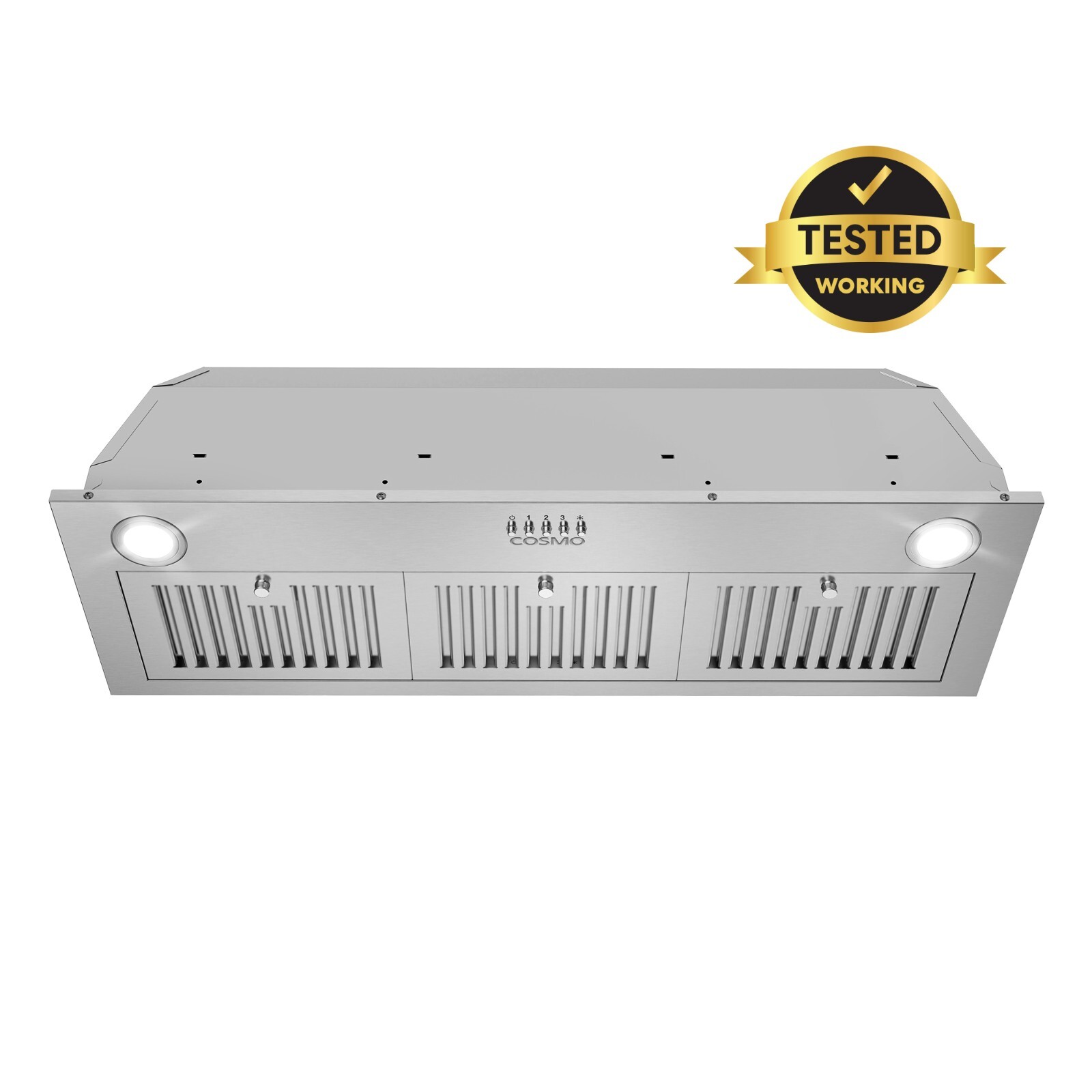 36 in Insert Range Hood (OPEN BOX) 3-Prong Plug, Stainless Steel, LED gallery