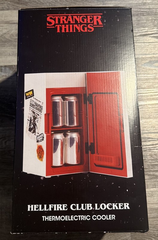 Target Exclusive Limited Stranger Things Hellfire Club Locker Mini Fridge/Cooler gallery