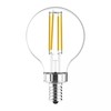 GE Relax LED 60W Soft White Dimmable 500 LUMENS G16.5 Candelabra BASE/NEW gallery