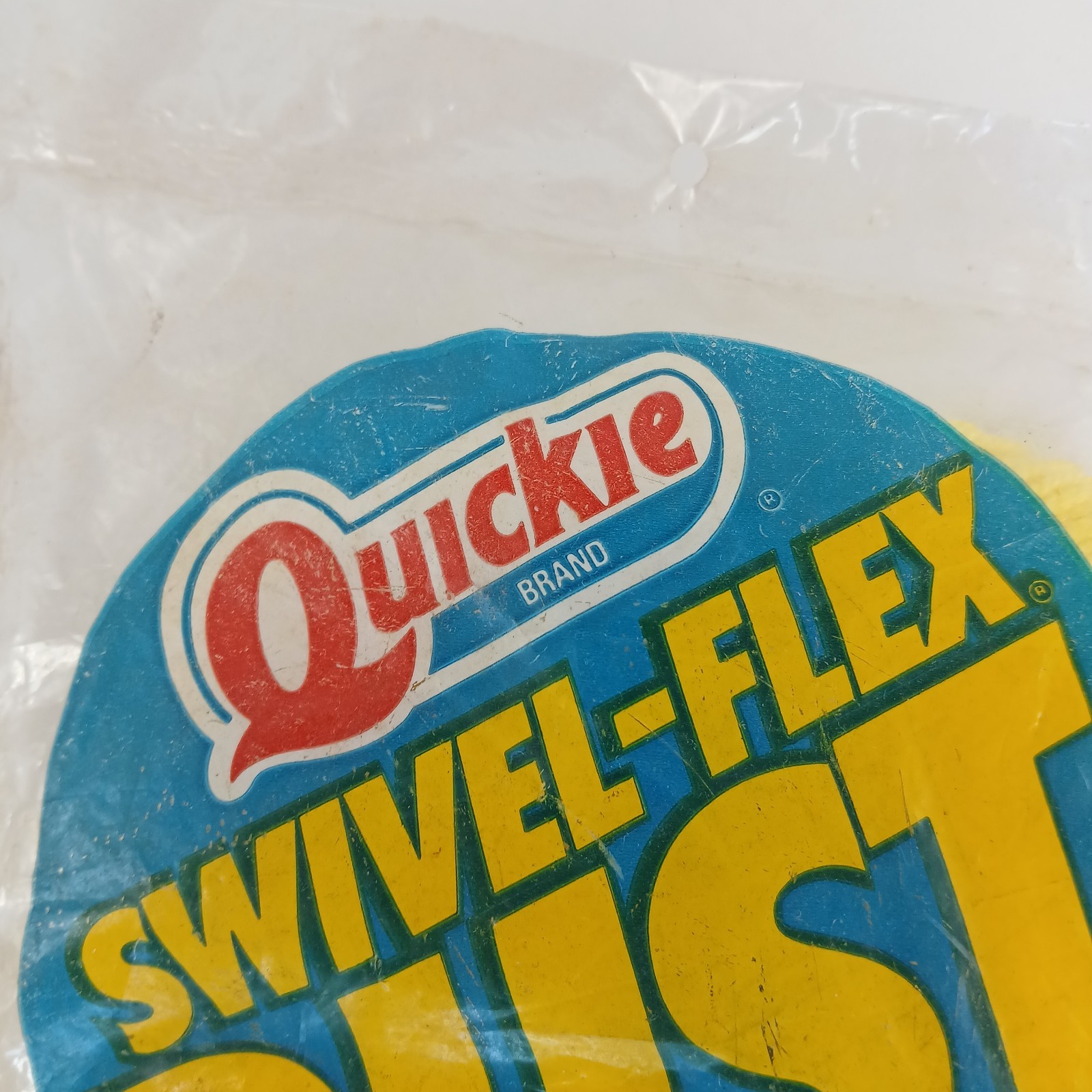 Quickie Brand Swivel-Flex Dust Mop Refill #0654 Type D Sealed Pkg Yellow NOS gallery