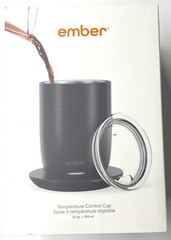Ember Temperature Control Smart Cup, 14 oz, App-Controlled Heated Coffee Cup