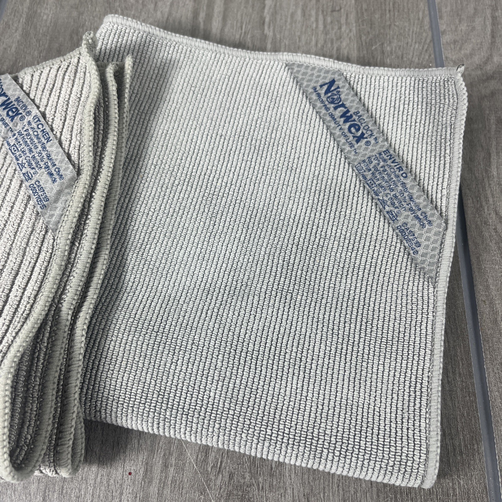 Norwex Graphic Kitchen Cloth And EnviroCloth With BacLock gallery