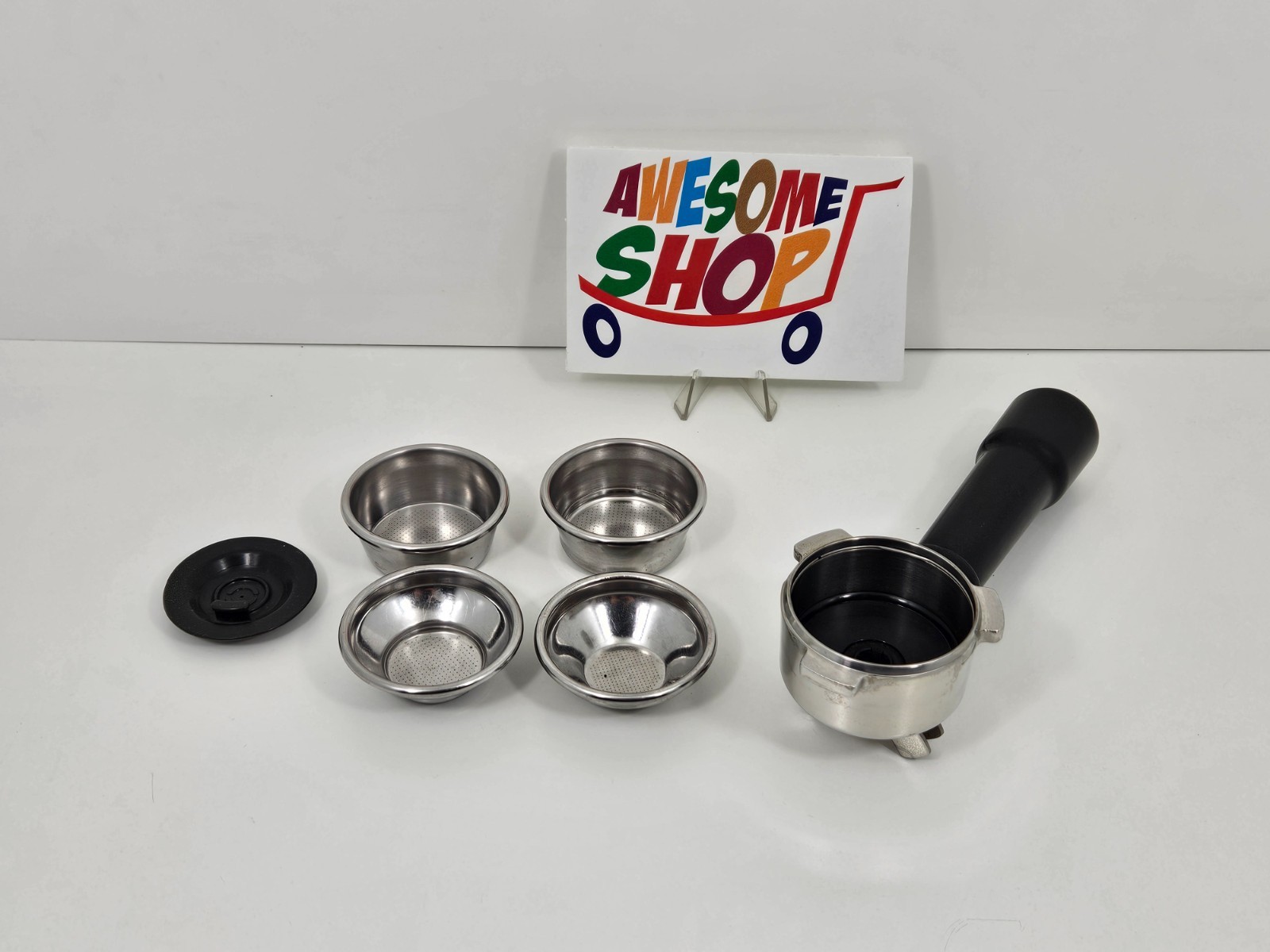 Portafilter Assembly 54mm For Breville Barista Express BES870XL + 4 Filters gallery