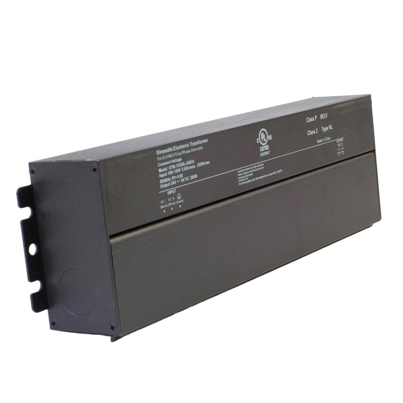 UL listed 24v dimmable LED driver 288w Class 2 All in 1 unit ( 96wx3 ) for Strip gallery