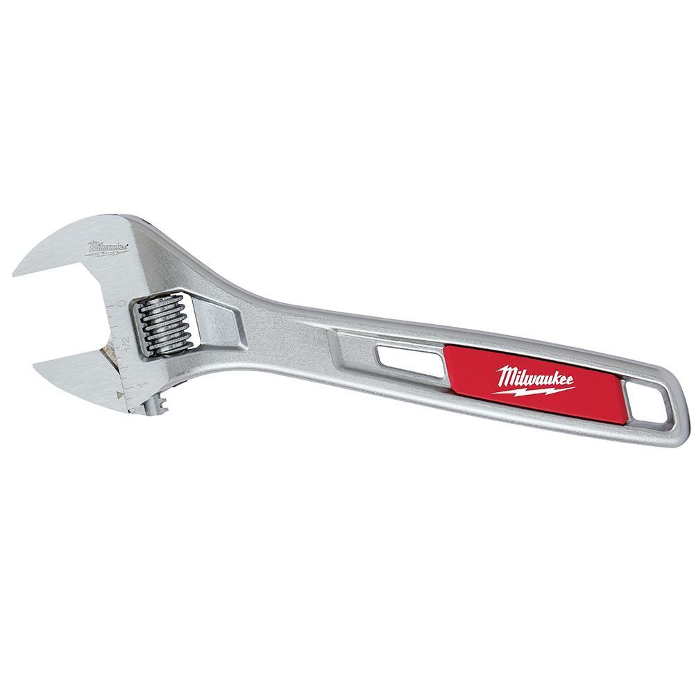 Milwaukee 48-22-7408 8-Inch Parallel Jaw Ergonomic Handle Adjustable Wrench gallery