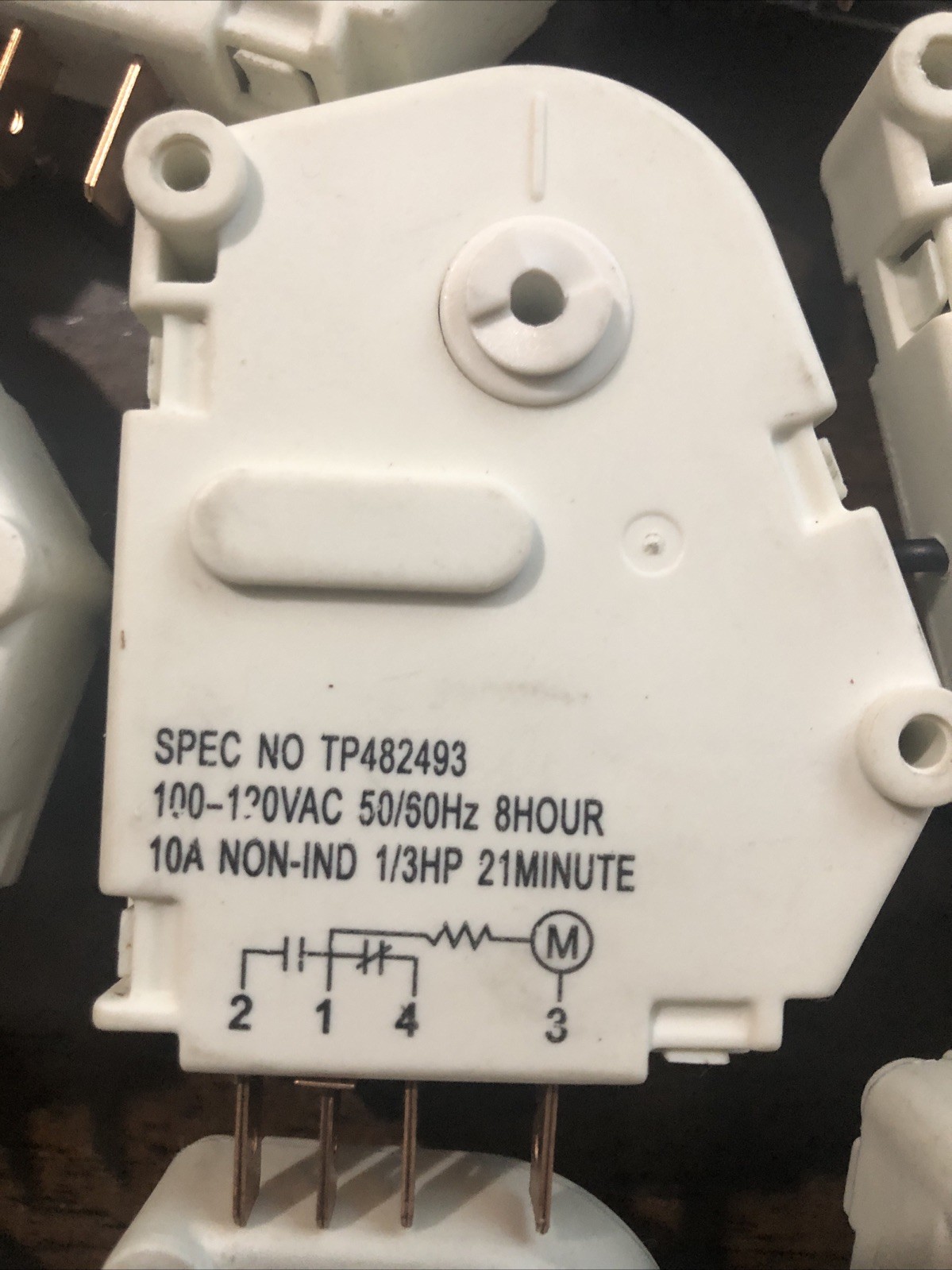 482493 Defrost Timer Control for Whirlpool W10822278 25 Pc gallery