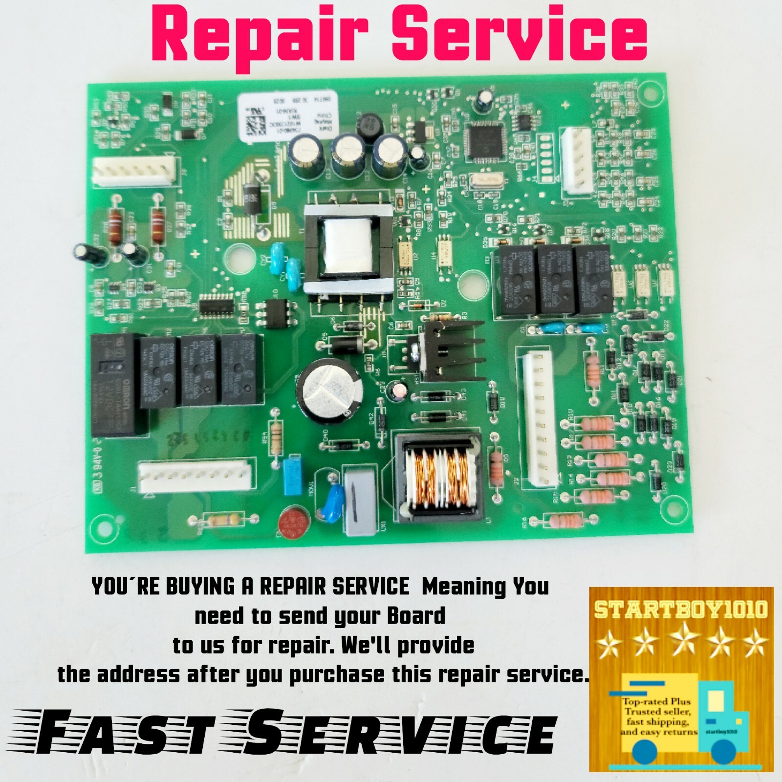 Repair Service Maytag Whirlpool Control Board W10890094 WP12920710 gallery