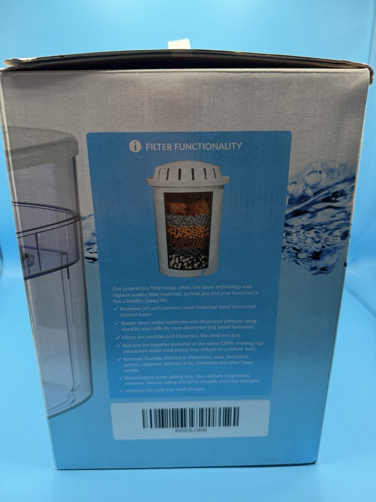 pH RECHARGE Alkaline Water Countertop Filter System — 3.3 Gallon — NEW gallery