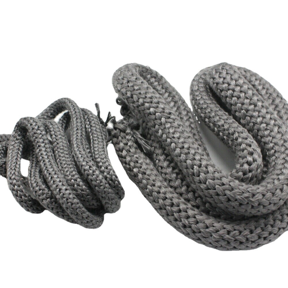 7-SIZE Graphite Fiberglass Rope Flat Gasket Material Stove Bbq Seal High Temp gallery