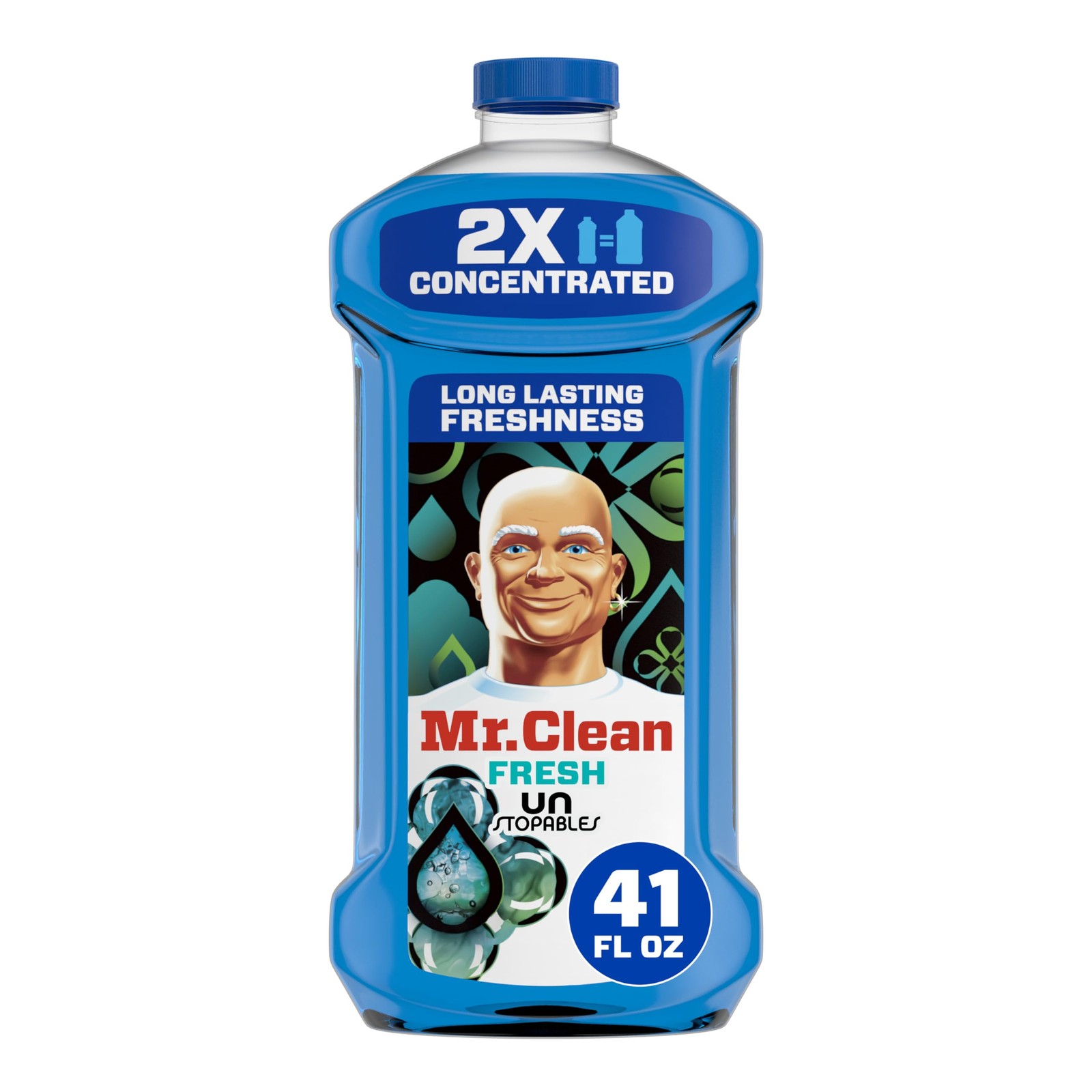 Mr. Clean 2X Concentrated Multi Surface Cleaner with 41 Fl Oz (Pack of 1) gallery